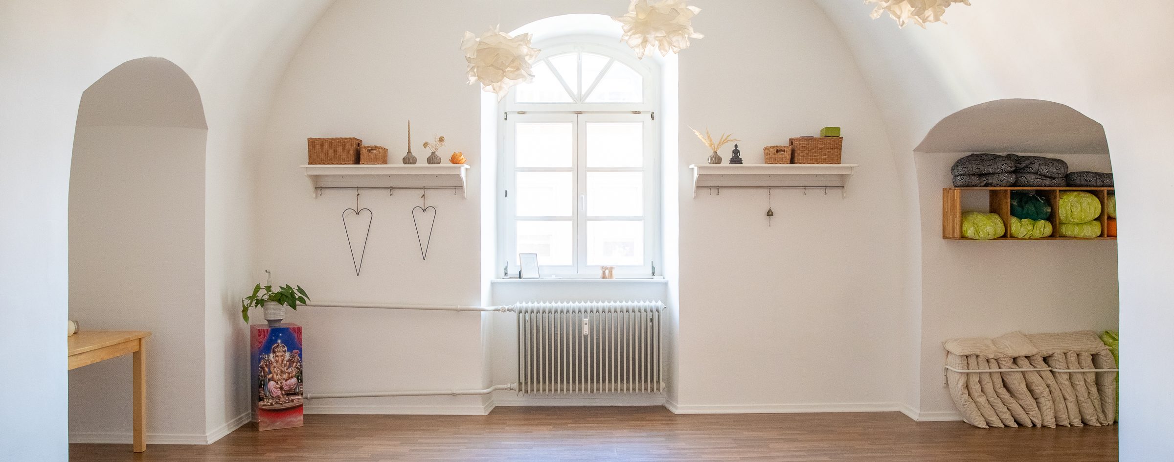 Kursraum im Fairnetzt Landau für Yoga und mehr